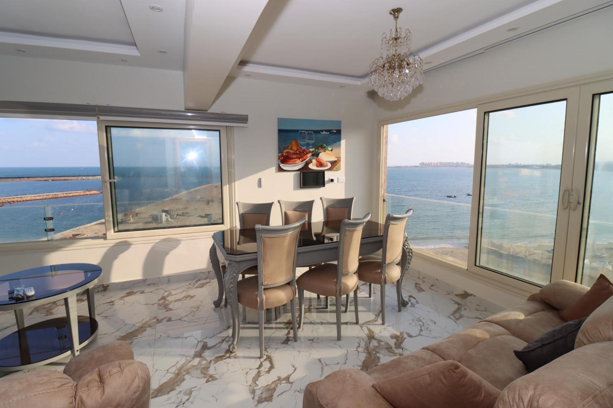 אלכסנדריה Beach Luxury Mamoura Private Beach מראה חיצוני תמונה