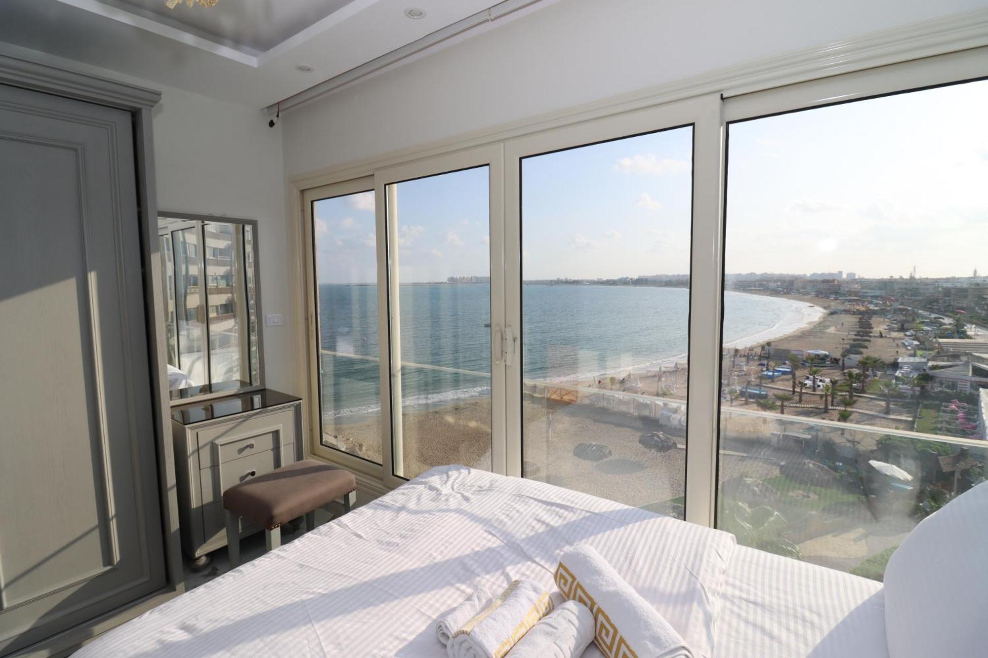 אלכסנדריה Beach Luxury Mamoura Private Beach מראה חיצוני תמונה