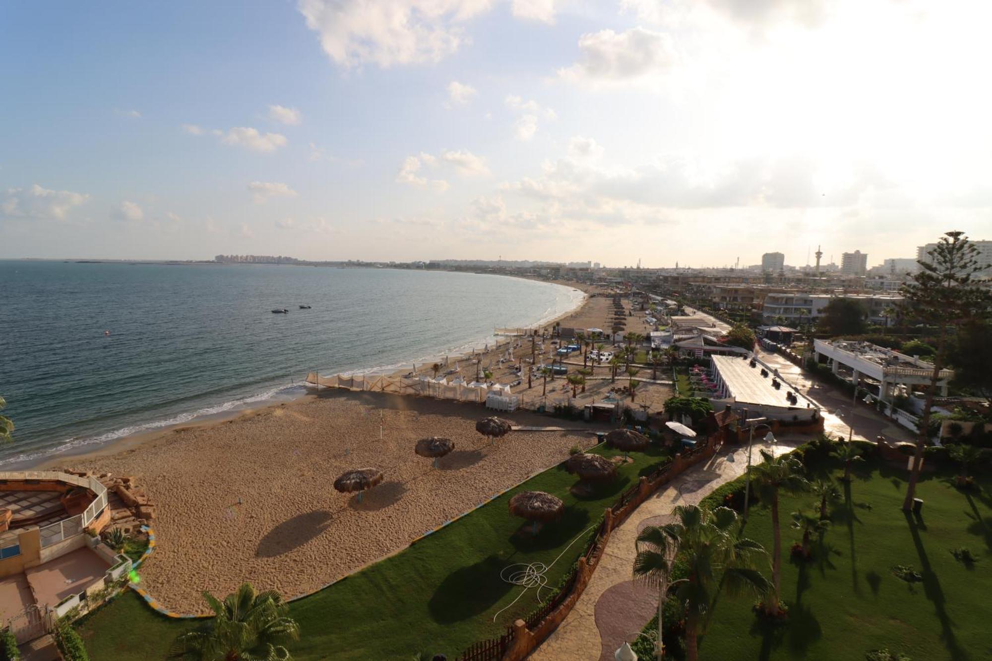 אלכסנדריה Beach Luxury Mamoura Private Beach מראה חיצוני תמונה