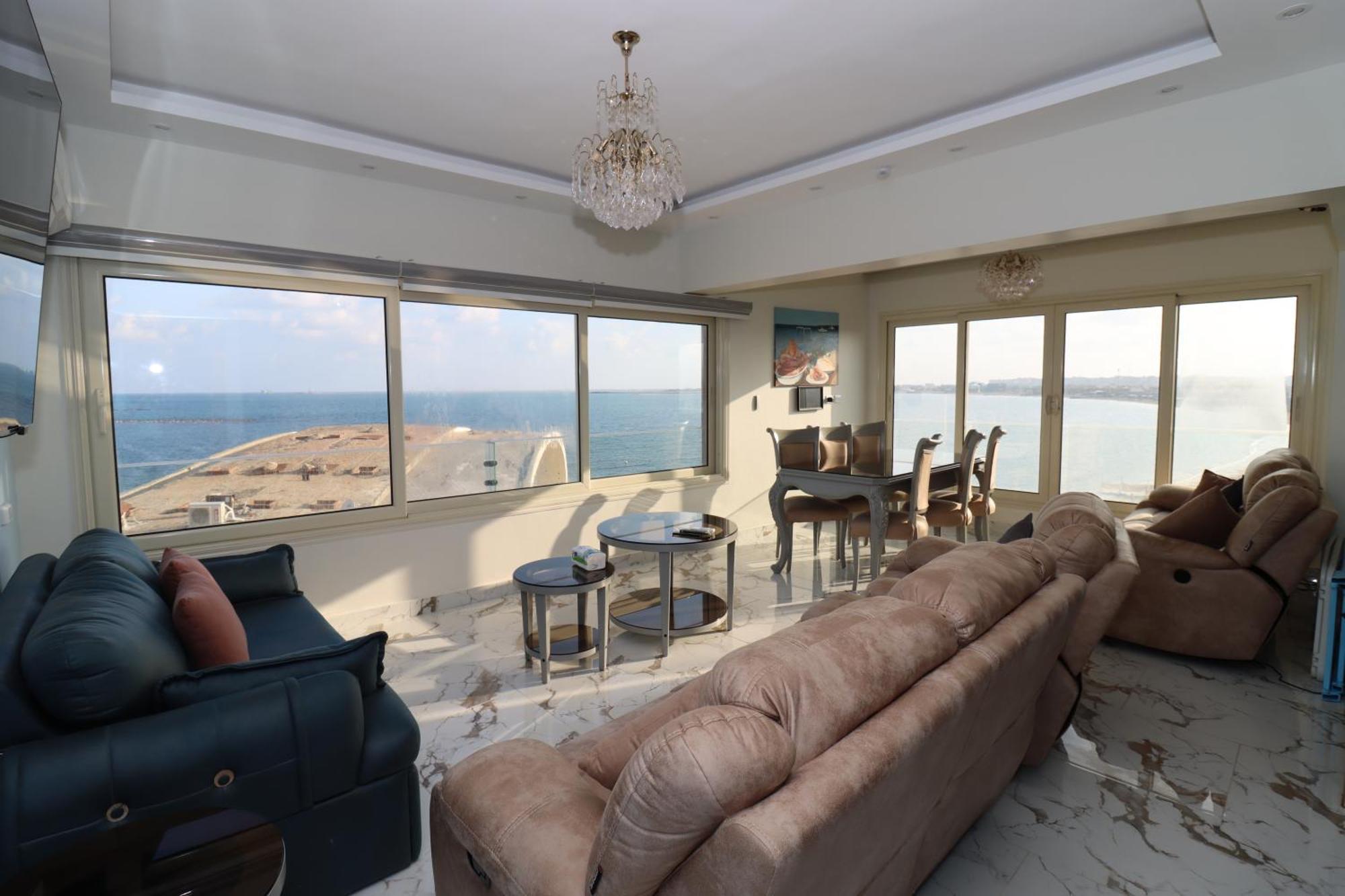 אלכסנדריה Beach Luxury Mamoura Private Beach מראה חיצוני תמונה